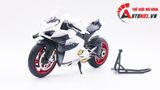  Mô hình xe cao cấp Ducati Superleggera V4 độ nồi khô white tỉ lệ 1:12 Tamiya D234D 