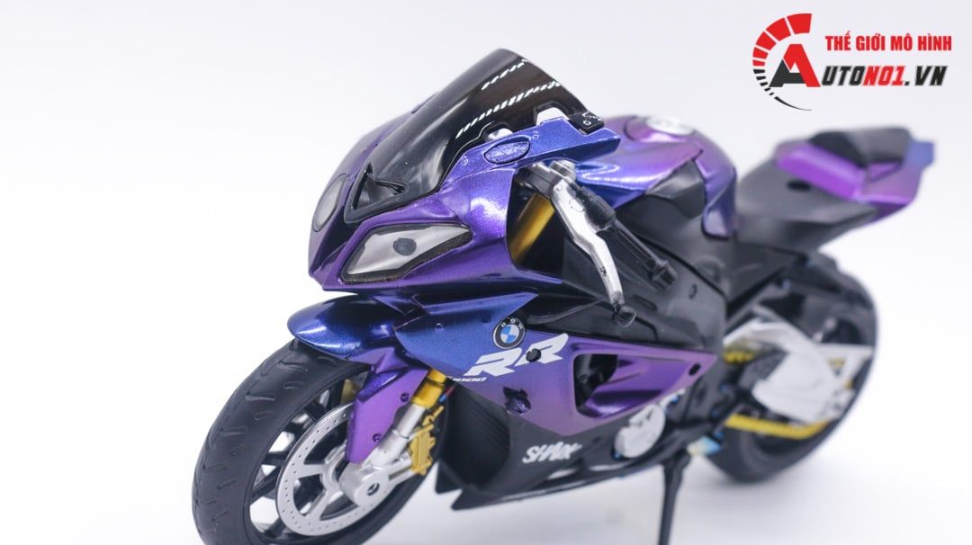  Mô hình xe độ Bmw S1000rr Galaxy 1:12 Autono1 MSZ D224F 