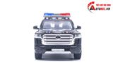  Mô hình xe cảnh sát Toyota Land Cruiser LC300 tỉ lệ 1:32 Alloy Model OT129 