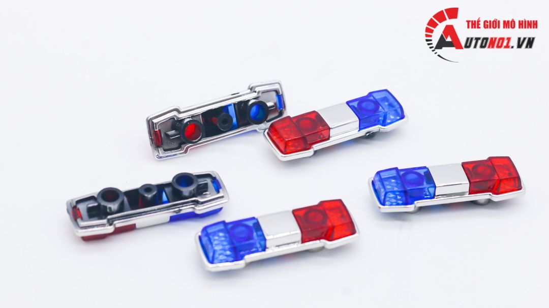  Phụ kiện đèn độ cảnh sát giao thông cơ động police cho xe mô hình PK411 