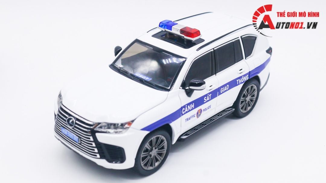  Phụ kiện đèn độ cảnh sát giao thông cơ động police cho xe mô hình PK411 