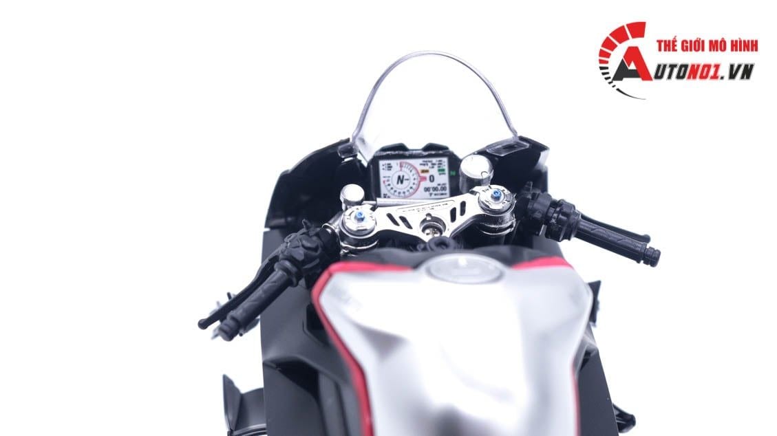  Mô hình xe cao cấp Ducati Superleggera V4 Corse black độ nồi khô tỉ lệ 1:12 Tamiya D234F 