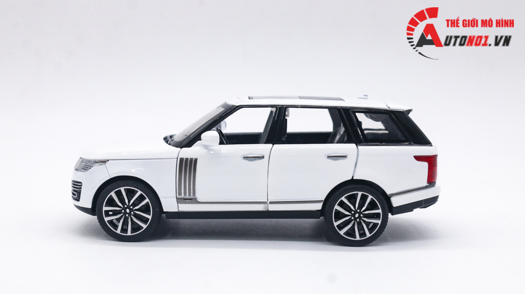  Mô hình xe Land Rover Range Rover full open -có đế - có âm thanh - có đèn tỉ lệ 1:32 Alloy OT149 