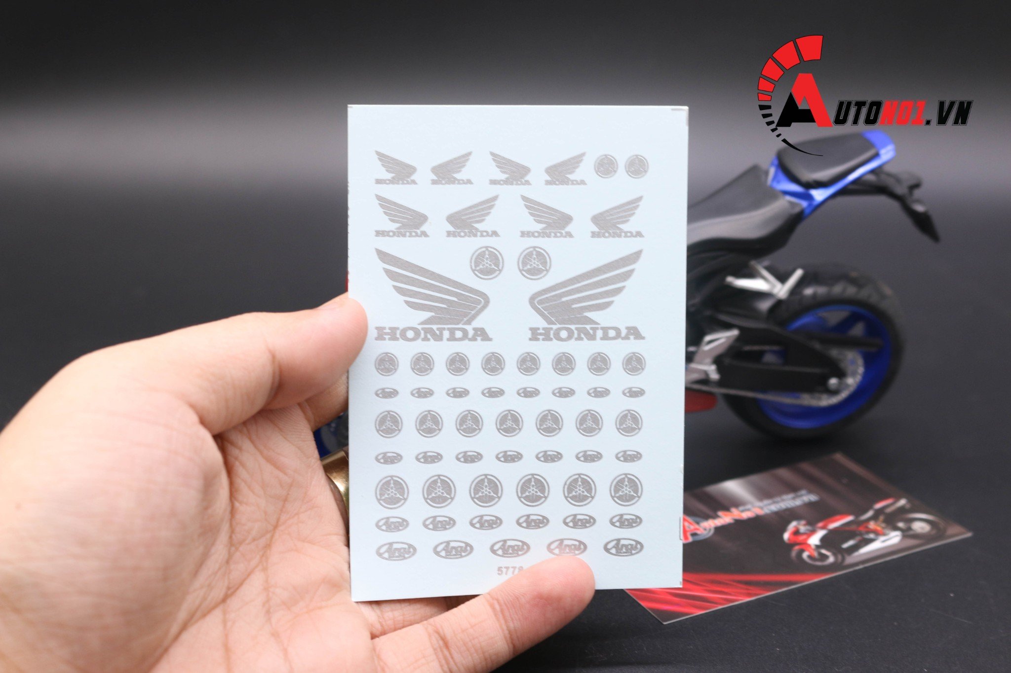 DECAL NƯỚC HONDA 5778