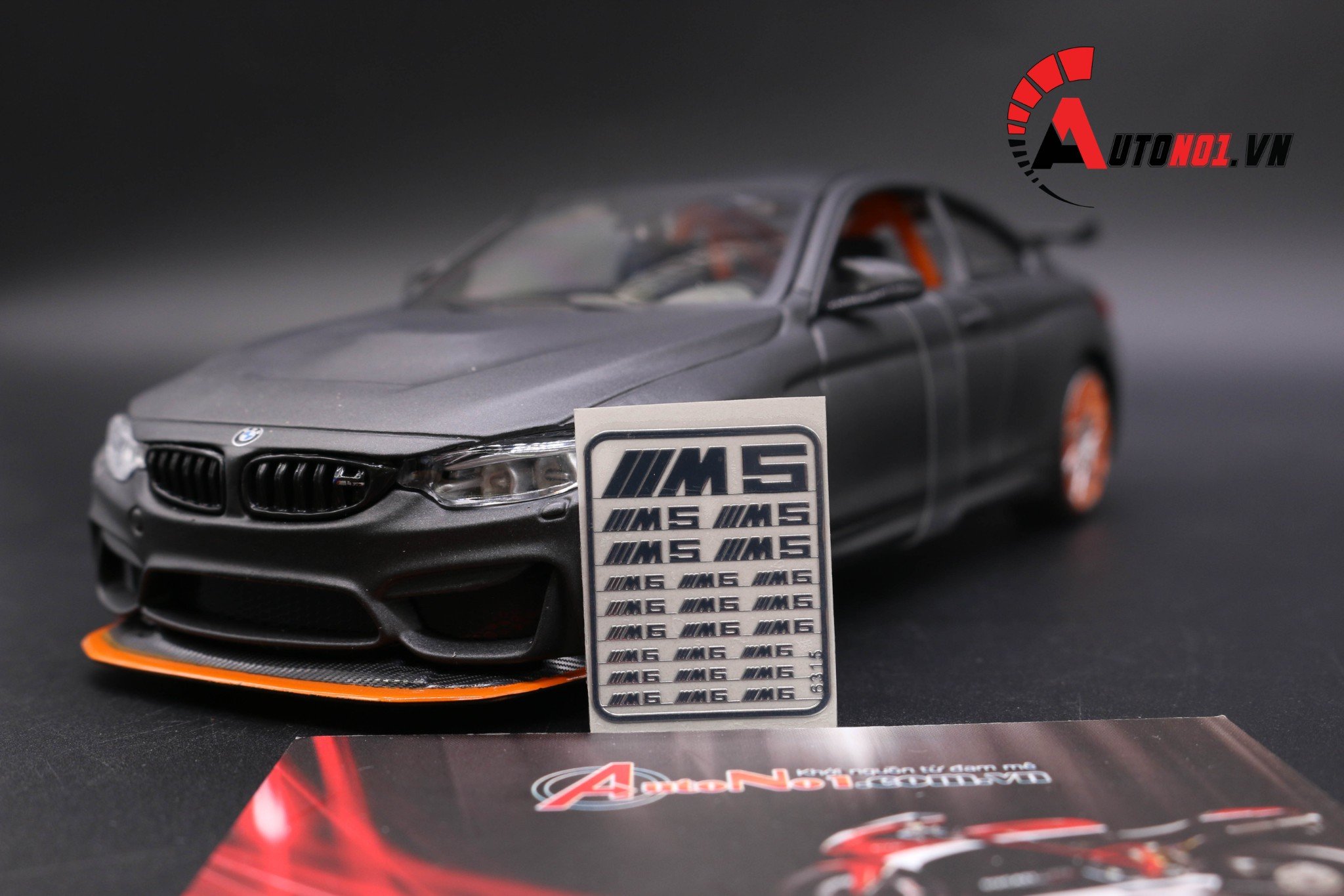 DECAL KIM LOẠI BMW M5 6315 1:18