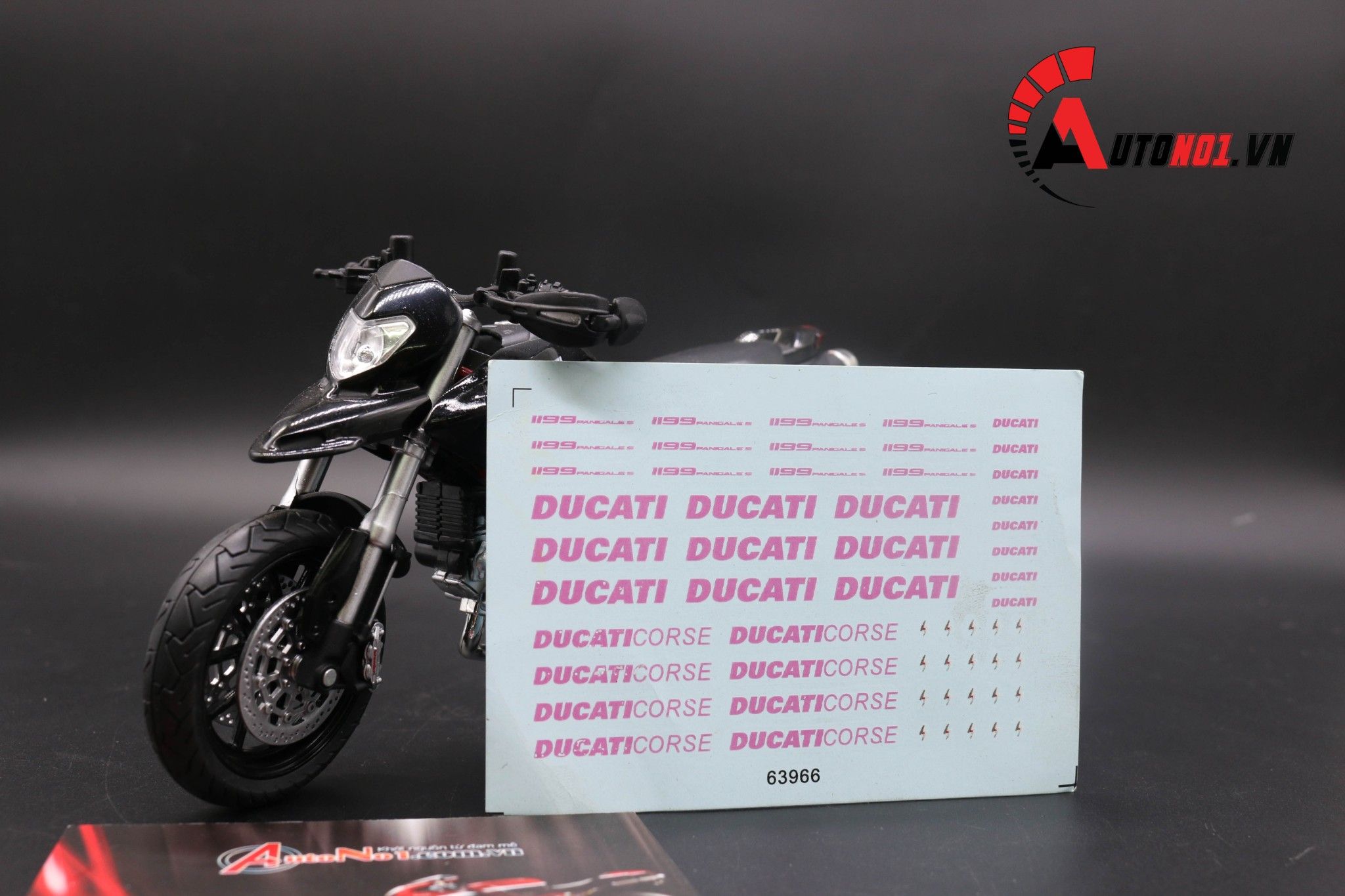  Decal nước Ducati Corse 1199 63966 DC027 