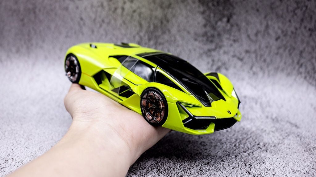 MÔ HÌNH XE LAMBORGHINI TERZO MILENNIO GREEN 1:24 BBURAGO 6462