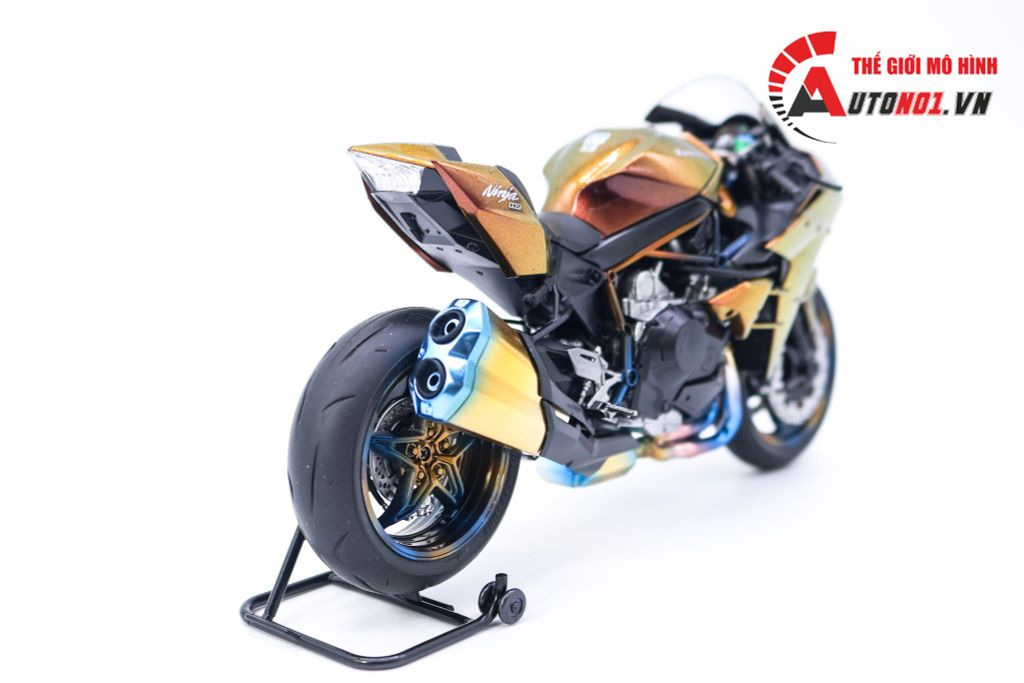 MÔ HÌNH KAWASAKI H2 CUSTOM STARDUST COPPER 1:12 TAMIYA D096