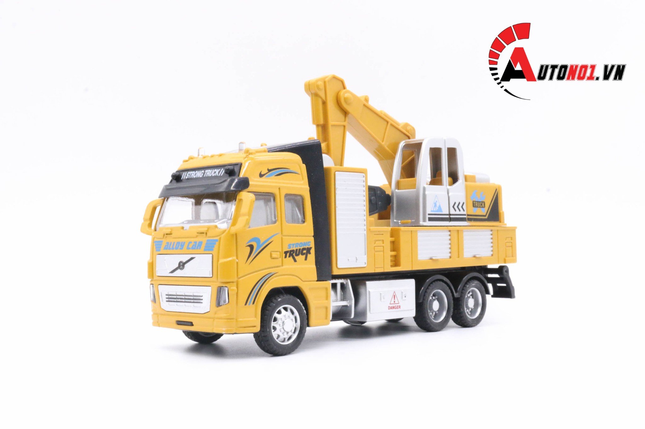 MÔ HÌNH XE TẢI CẨU YELLOW 1:32 ALLOY 6101