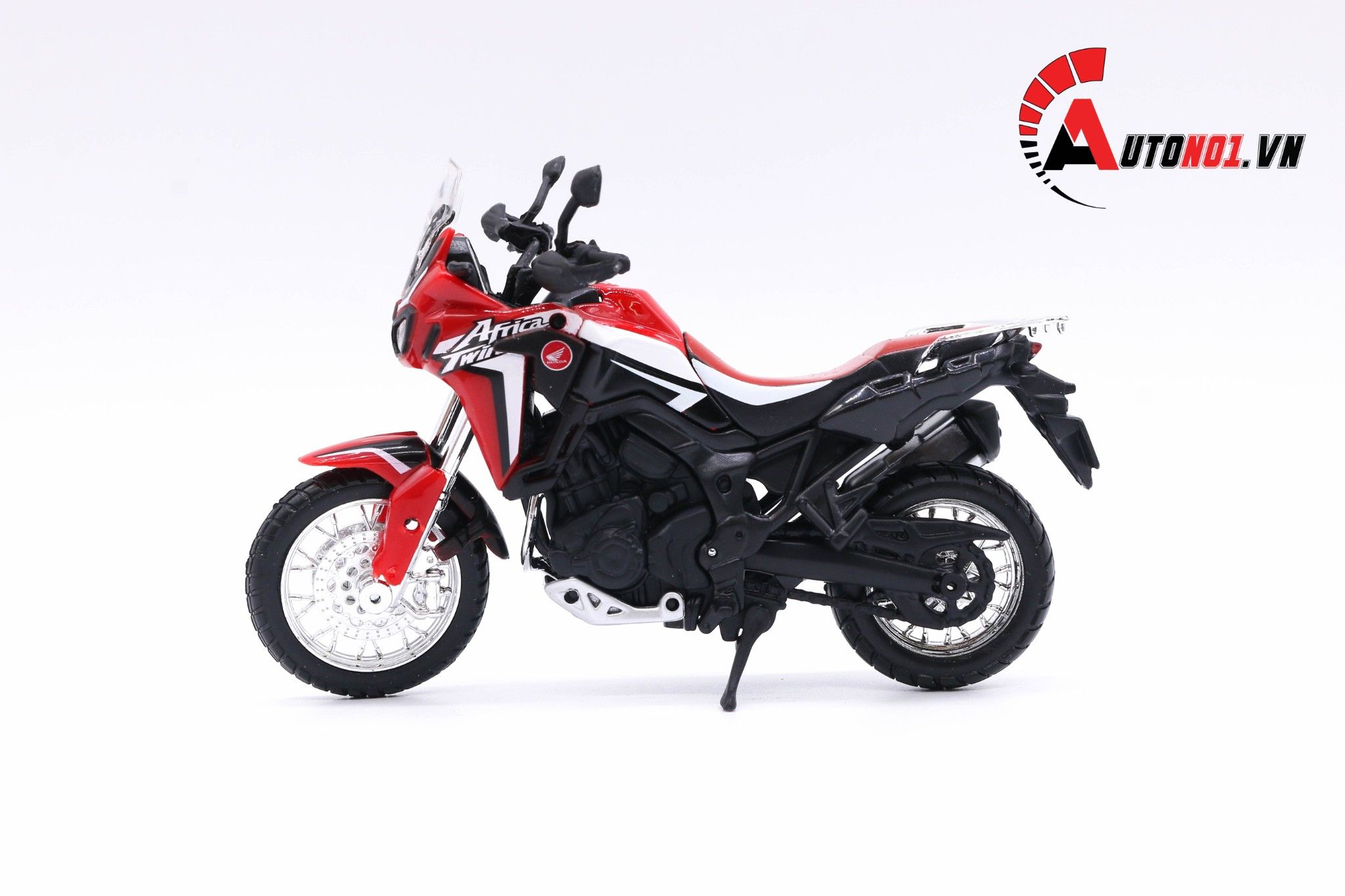  Mô hình xe Honda africa twin dct 1:18 Maisto 5057 