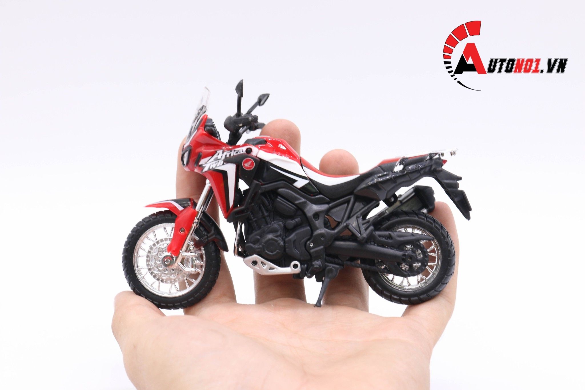 Mô hình xe Honda Africa Twin DCT tỉ lệ 1:18 Maisto MT18059 