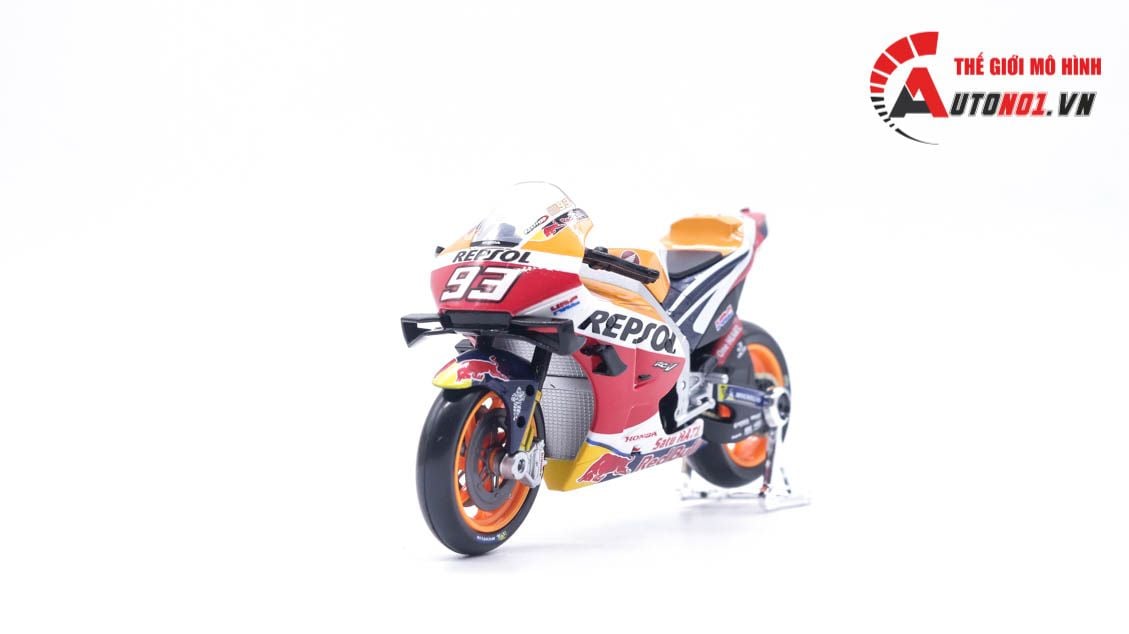  Mô hình xe mô tô GP Honda Repsol RC213V 2021 tỉ lệ 1:18 Maisto 8116 