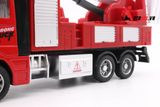  Mô hình xe tải cẩu trục red 1:32 alloy 