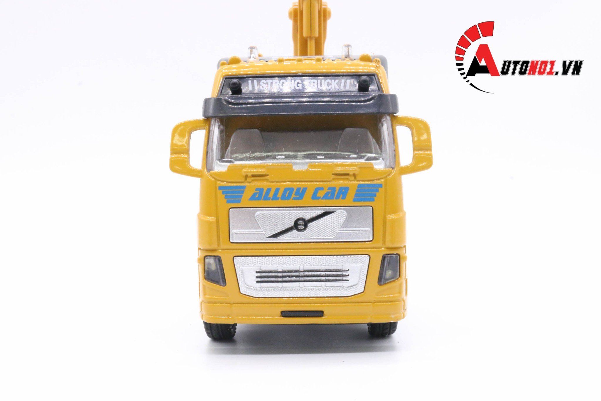  Mô hình xe tải cẩu yellow 1:32 alloy 