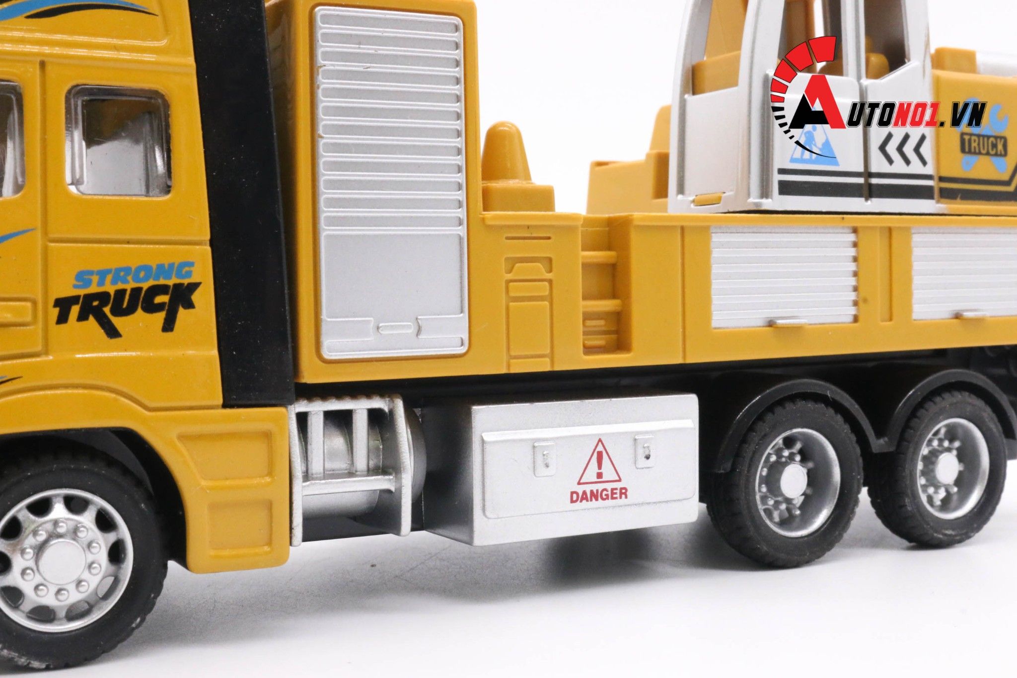  Mô hình xe tải cẩu yellow 1:32 alloy 