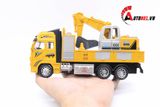  Mô hình xe tải cẩu yellow 1:32 alloy 