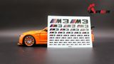  Decal nước BMW M3 DC041 