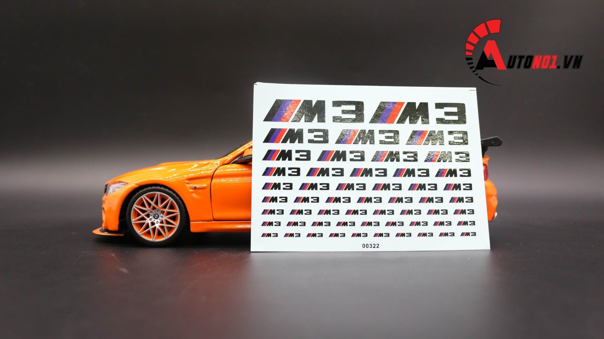  Decal nước BMW M3 DC041 