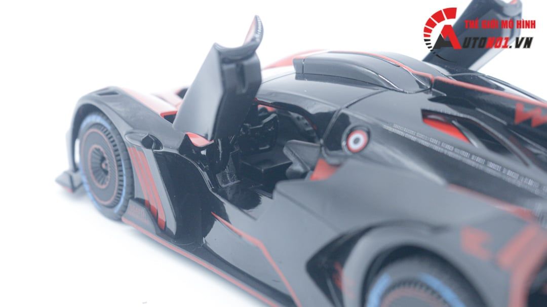  Mô hình xe Bugatti Bolide full open 1:24 Chezhi OT133 