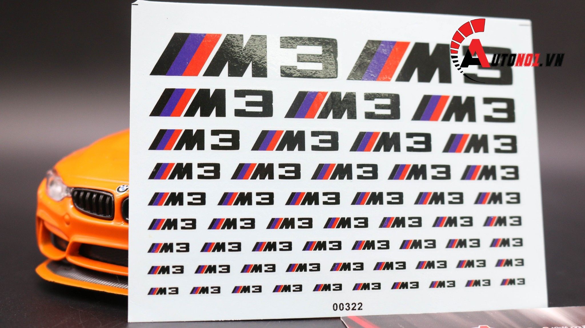  Decal nước BMW M3 DC041 