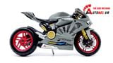  Mô hình xe độ Ducati 1199 Panigale S Liberty Walk Gray Custom 1:12 Autono1 D220a 