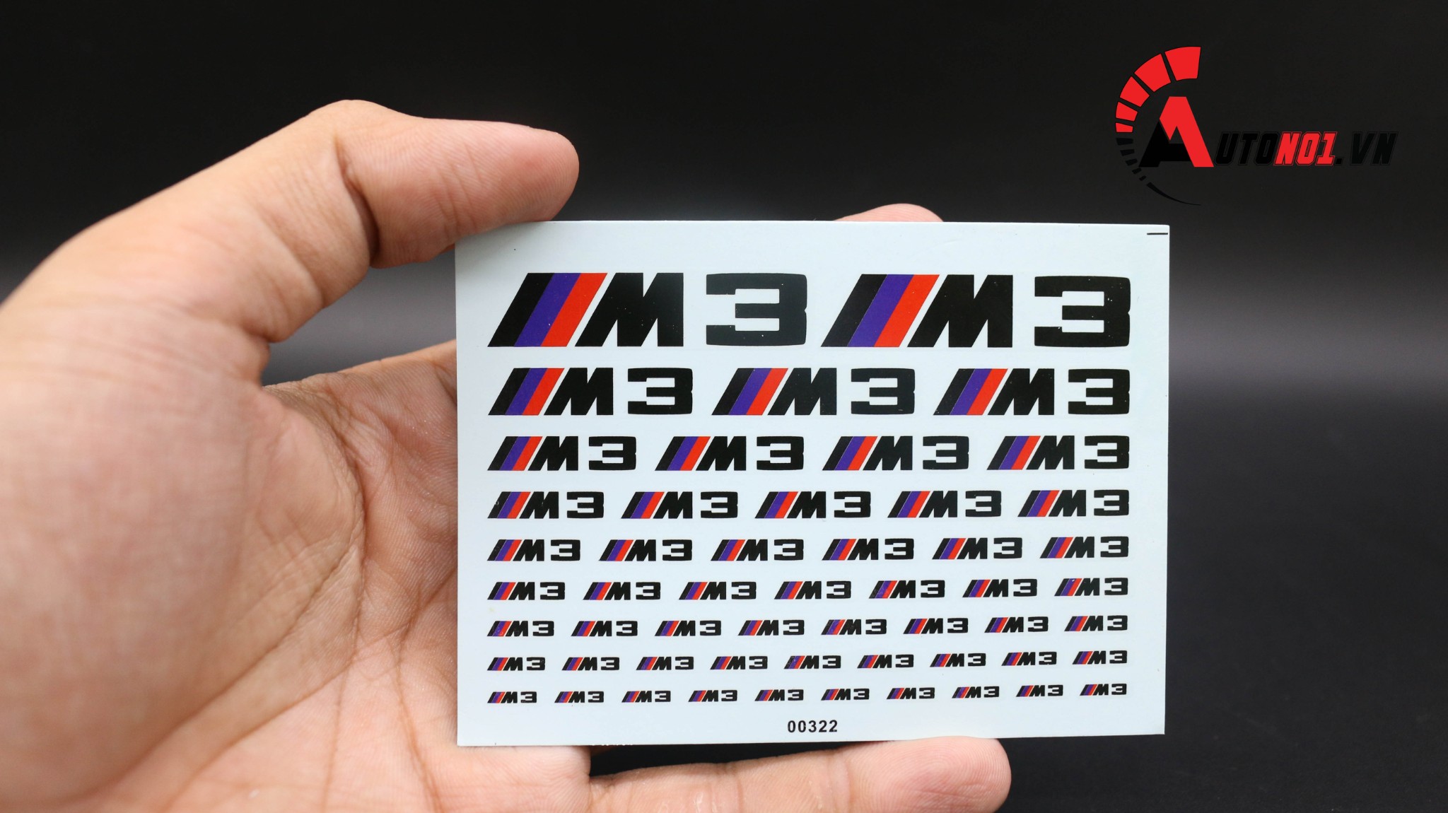 DECAL NƯỚC BMW M3