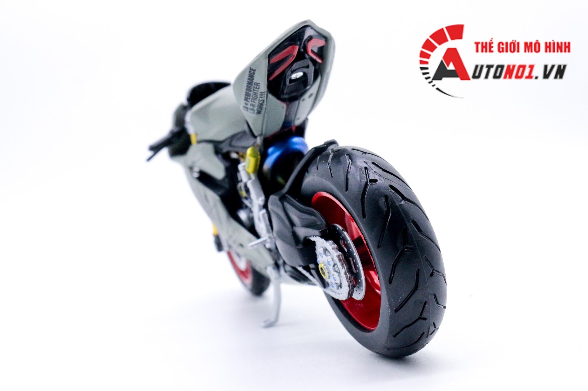  Mô hình xe độ Ducati 1199 Panigale S Liberty Walk Nồi Khô 1:12 Autono1 D221A 