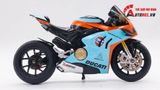  Mô hình xe độ Ducati panigale v4s Gulf v2 tỉ Lệ 1:12 Autono1 D222P 