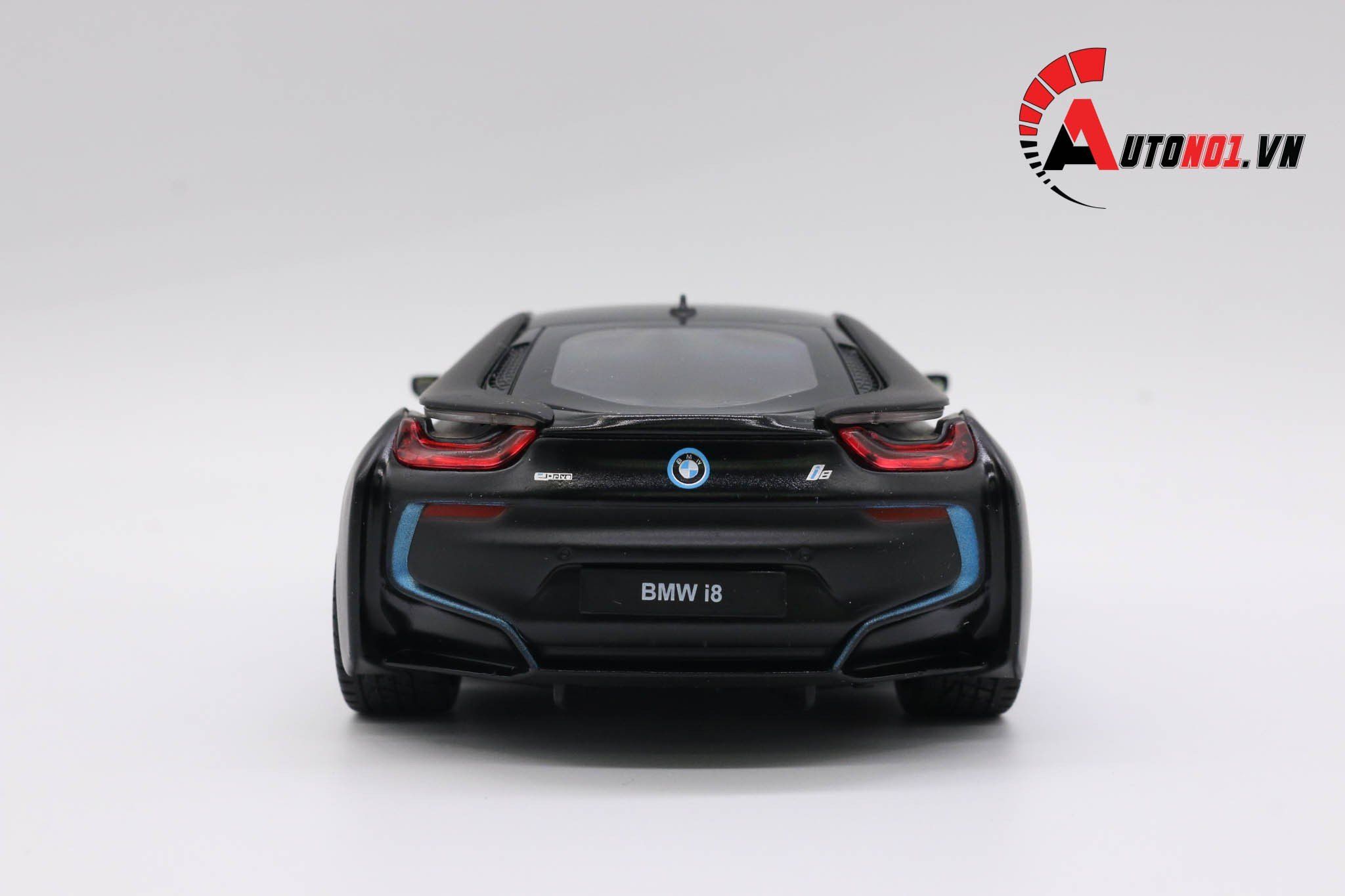  Mô hình xe Bmw I8 đánh lái được full open 1:24 Rastar 3661 