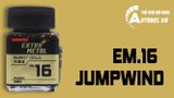  Lacquer em.16 burnt gold sơn mô hình màu vàng gold sậm 18ml Jumpwind s130 