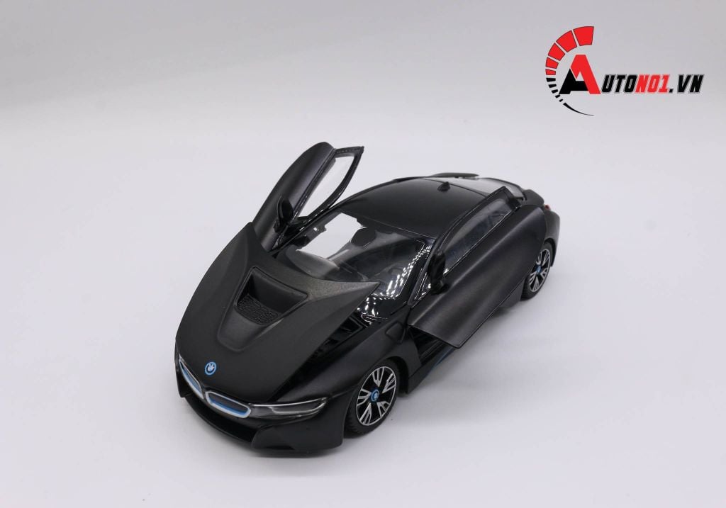 MÔ HÌNH XE BMW I8 BLACK 1:24 RASTAR 3661