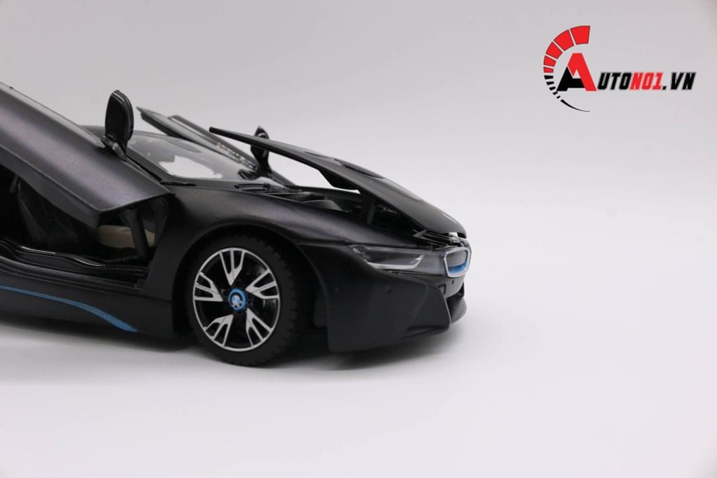 MÔ HÌNH XE BMW I8 BLACK 1:24 RASTAR 3661