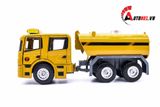  Mô hình xe bồn chở xăng yellow 1:50 alloy 6096 