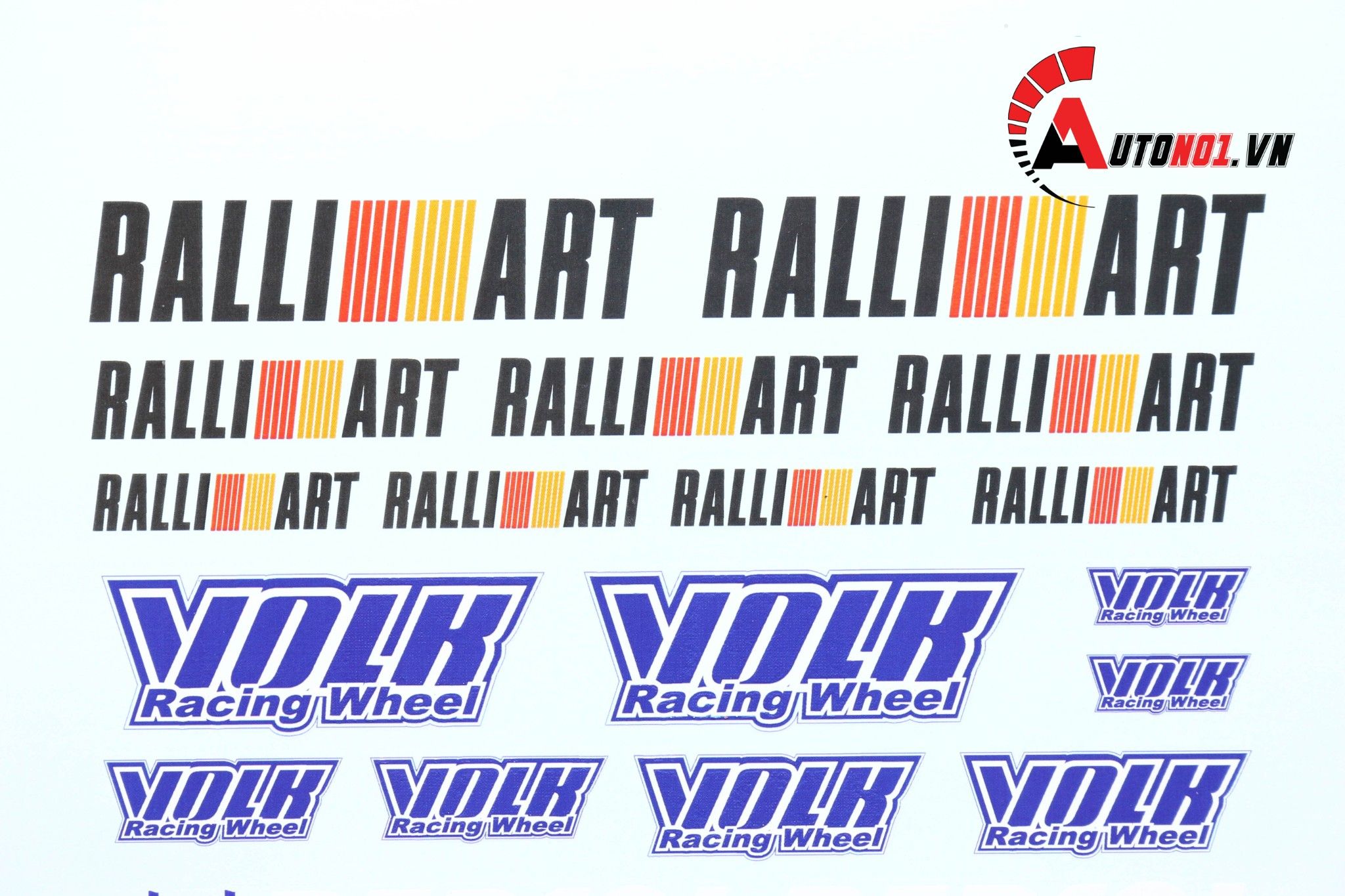  Decal nước Honda Ralliart Volk Repsol 20210 DC047 