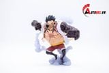  MÔ HÌNH NHÂN VẬT ONEPIECE LUFFY GEAR 4 ÁO TRẮNG 20CM 