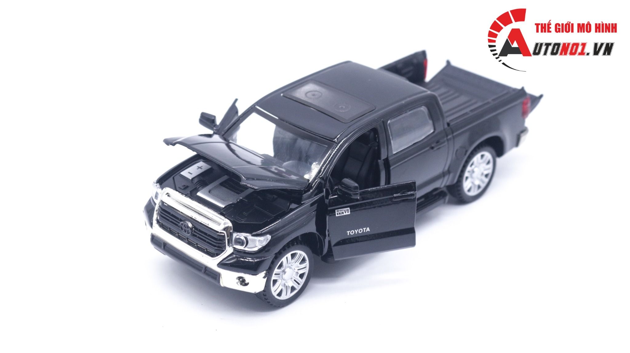  Mô hình xe bán tải Toyota Tundra TRD 4x4 1:32 Henteng model OT158 