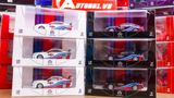  Mô hình xe BMW M4 Gulf, Pink Pig box camping tỉ lệ 1:64 Time micro 