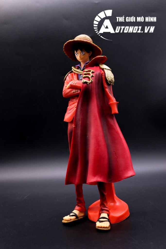 MÔ HÌNH NHÂN VẬT ONEPEICE LUFFY ÁO CHOÀNG 26CM