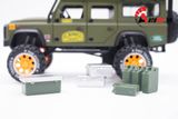  Mô hình xe Land Rover Trophy 91 Camel Army 1:28 Newao OT015 