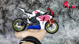  Mô hình xe độ Honda Cbr 1000rr White Red Pô - Mâm 1:12 Autono1 Joycity D172A 