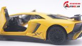  Mô hình xe Lamborghini Aventador 750-4 SV coupe yellow tỉ lệ1:36 Alloy OT161 