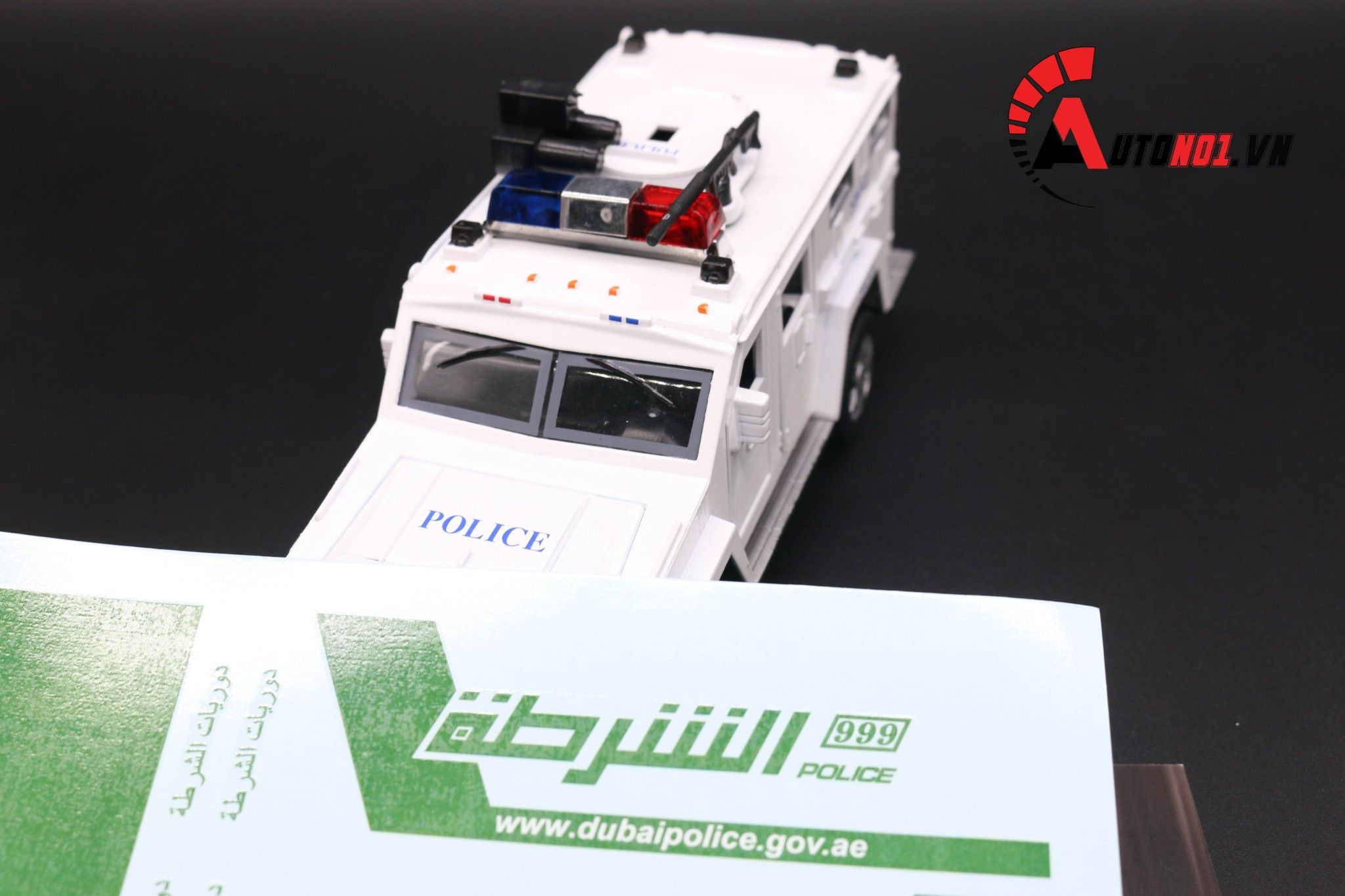  Decal nước Police Dubai 999 1:18 62000b DC104 