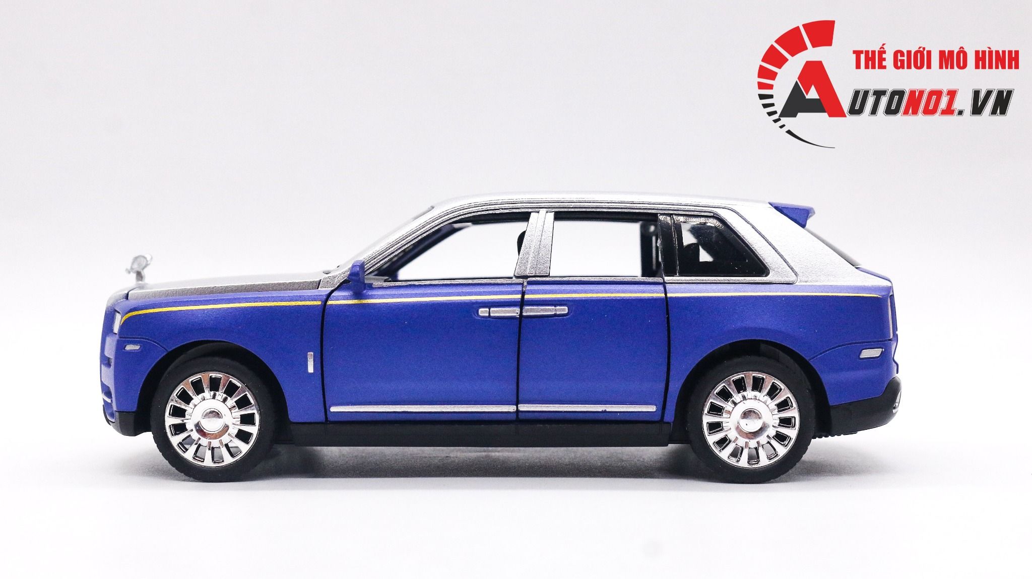  Mô hình xe Rolls Royce Cullinan tỉ lệ 1:32 Alloy Model 8121 