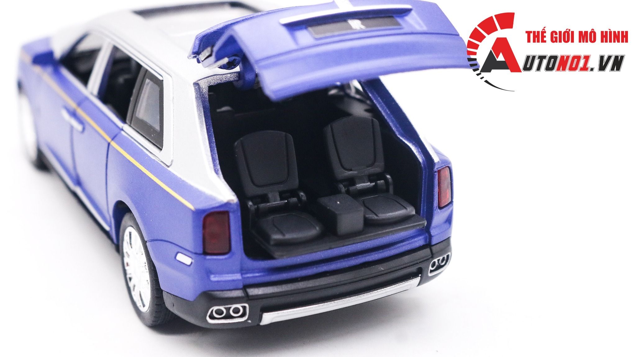  Mô hình xe Rolls Royce Cullinan tỉ lệ 1:32 Alloy Model 8121 