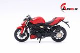  Mô hình xe mô tô Ducati Streetfighter S red tỉ lệ 1:18 Maisto MT18058 