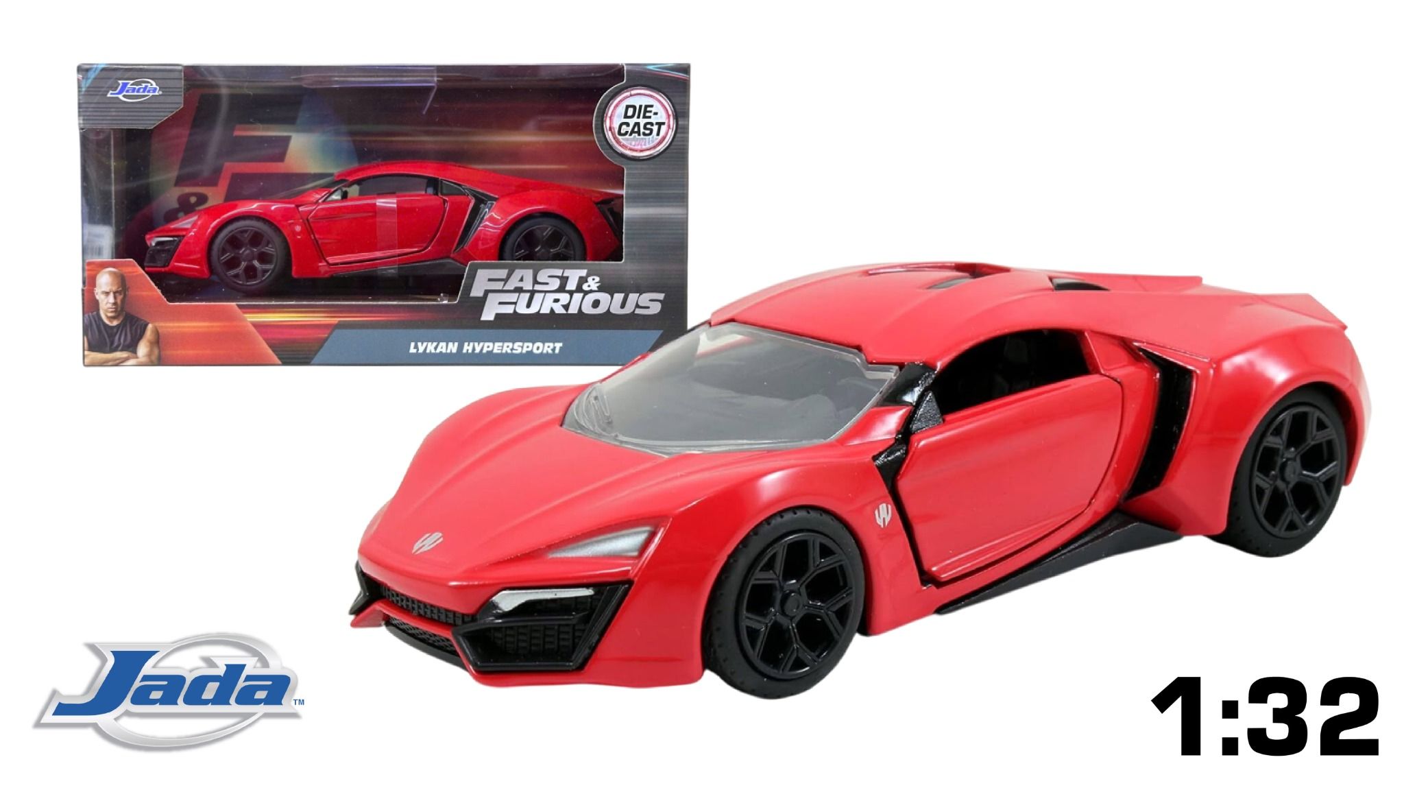  Mô hình xe Lykan Hypersports Fast & Furious tỉ lệ 1:32 Jada 24075 