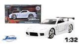  Mô hình xe Mazda RX7 FD3S Widebody White HKS Fast & Furious tỉ lệ 1:32 Jada 24075 