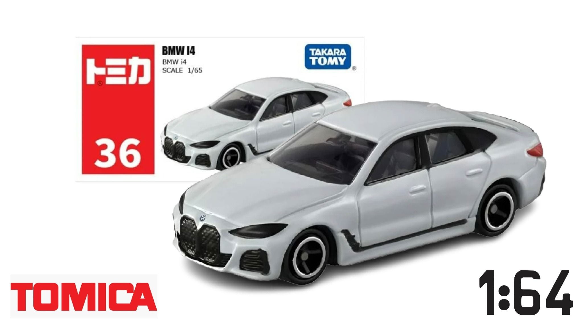 Mô hình xe BMW i4 No.36-11 tỉ lệ 1:65 Tomica 188629 – Cửa Hàng Mô