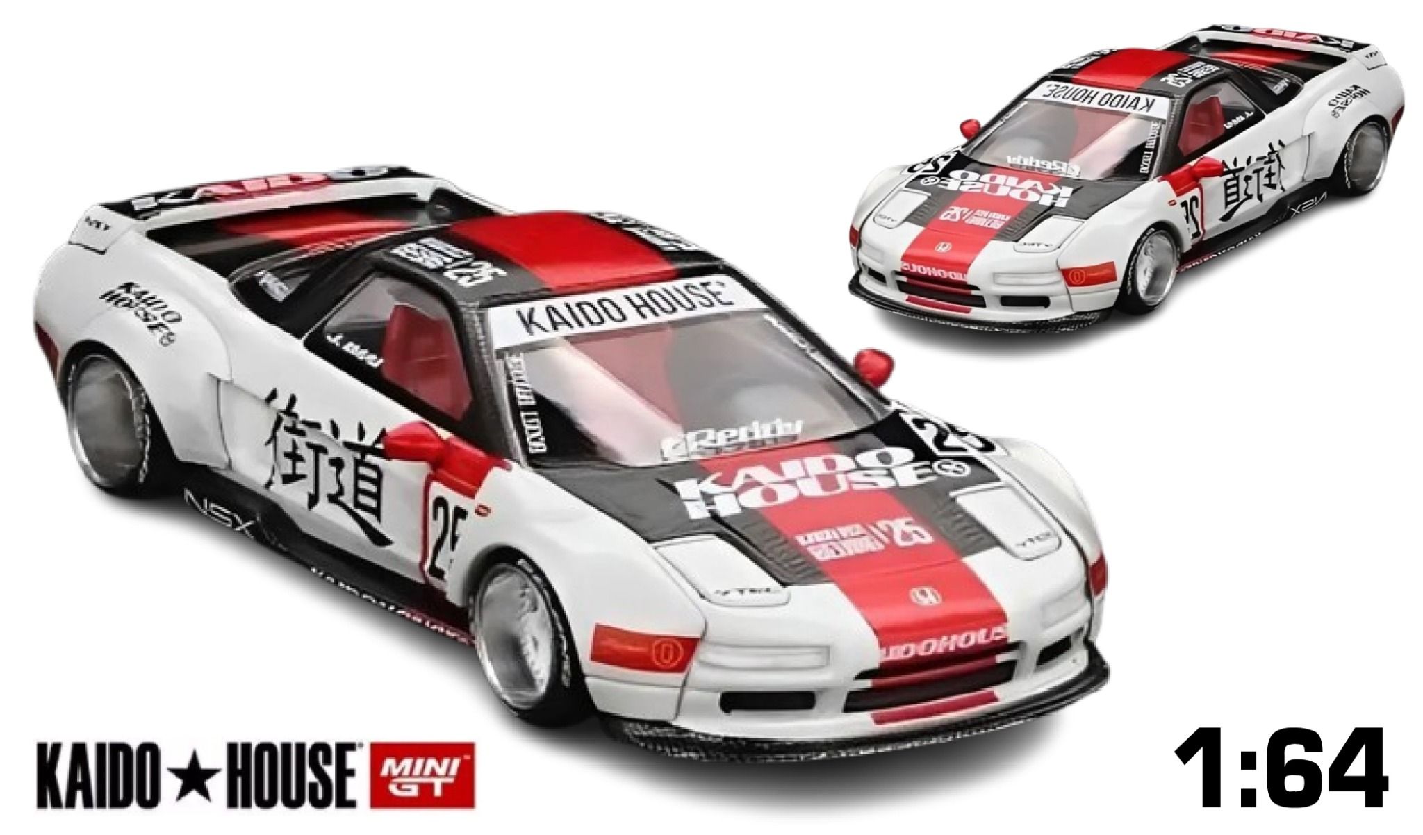  Mô hình xe Honda NSX Kaido Motorsports 2025 Hobby Expo China exclusives tỉ lệ 1:64 Kaido House KHMG181 