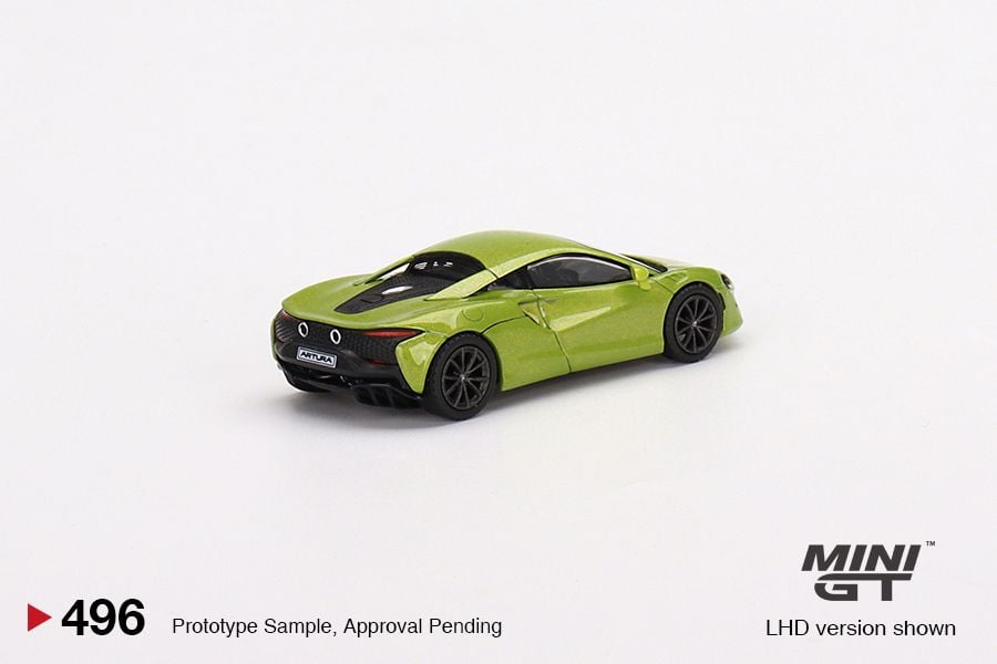  Mô hình xe McLaren Artura Flux Green 1:64 MiniGT 1:64 